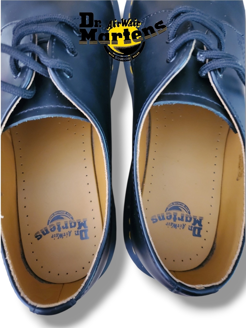 Dr Martens 11838 Black Smooth Leather 1461 Derbys Oxfords Mens 11 Womens 12 - Picture 6 of 12